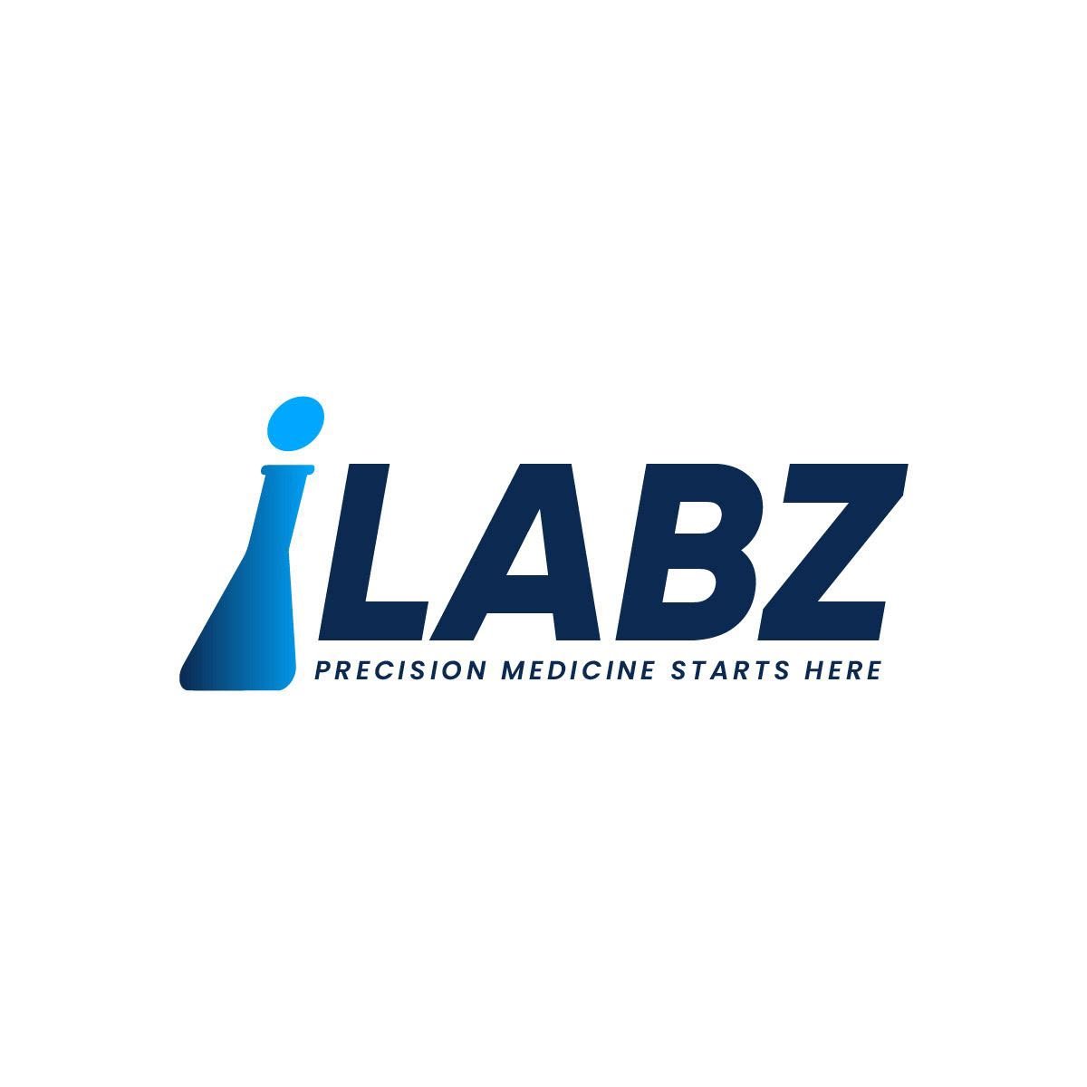 iLABZ logo with a flask icon and the tagline Precision Medicine Starts Here
